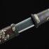 12 Inches Chinese God Tang Jian Pattern Steel Tri Color