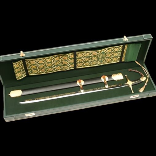 24K Gold Gilded Sacred Prophet Sword