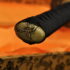 Red Katana Damascus Steel Sword Folded Full Tang
