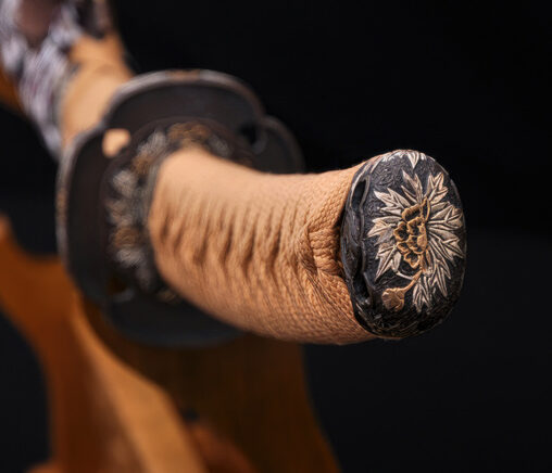 Japanese Tachi Hazuya Polished Full Tang Blade