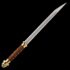 Viking Saxon Seax Studded Handle