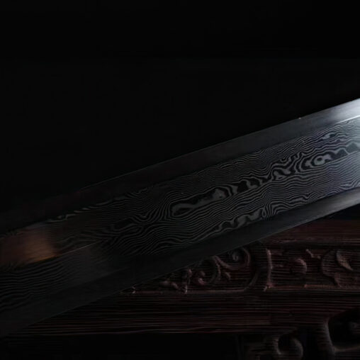 Chinese Dragon Jian Eight-Sided & Ebony Saya