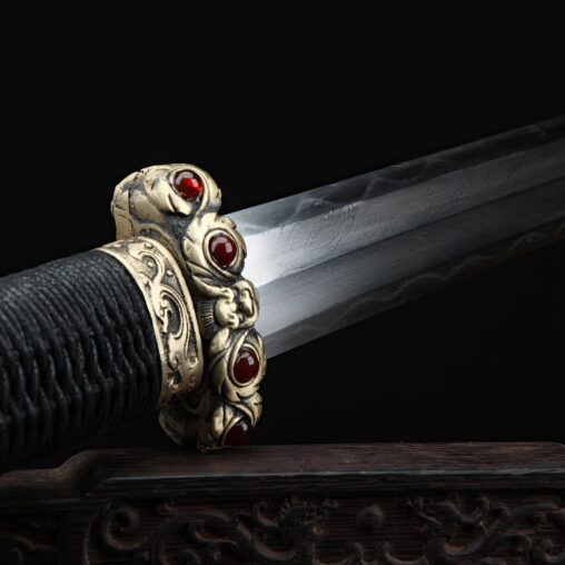 Qin Dynasty Jian Sword Chihu Folded Steel