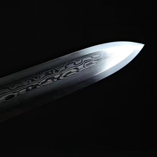 Dragon Jian Hazuya Damascus Steel Blade