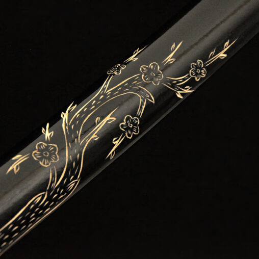 Katana Kobuse Full Rayskin Wrap T10 Steel Sword