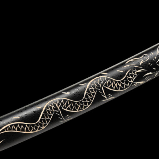Dragon Katana Battle Ready T10 Steel Sword