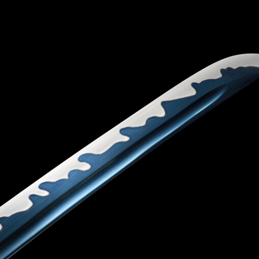 Blue Samurai Dragon Katana T10 Steel Sword