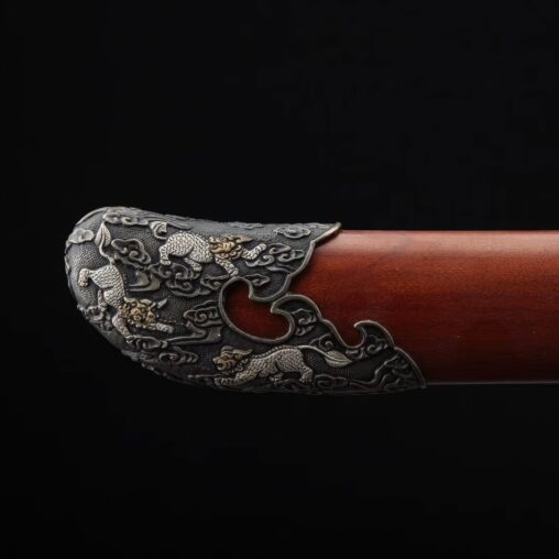 Kylin Dao Sabre Tricolor Folded Steel & Copper