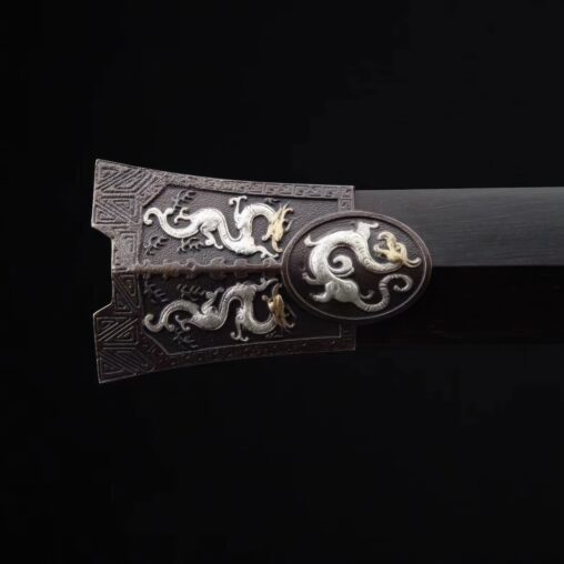 Tricolor Han Jian Dragon Clay Tempered Steel
