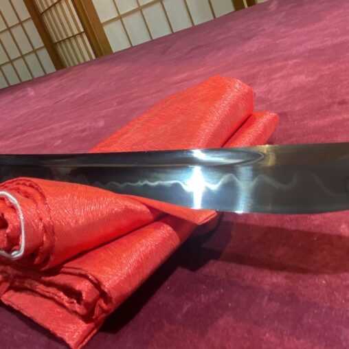 Arabesque 1095 Steel Clay Tempered Katana