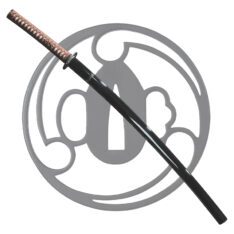 1095 Steel Hitatsura Style Hamon Katana