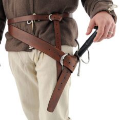 Broadsword Belt Right Hand 13th Century Style
