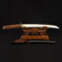 Tanto 1095 Carbon Steel Dagger Clay Tempered Dragon
