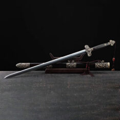 Chinese Dragon Jian Eight-Sided & Ebony Saya