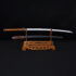 Katana Samurai Folded Steel Copper Tsuba