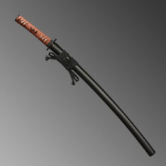 Musashi Koshirae Crucible Steel Katateuchi