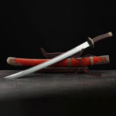 Qi Jia Dao Chinese Saber Folded Steel