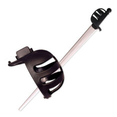 Synthetic Basket Hilt Guard - Black