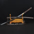 Samurai Sword 1095 Carbon Steel Sword Unokubi Zukuri Leather Straps