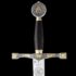 Adorned Silver Gold Excalibur Marto
