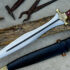 Mythical Achilles Sword with Leaf-Shape Blade