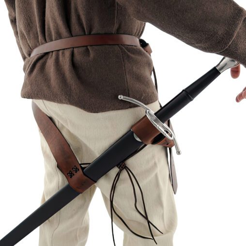 Broadsword Belt Left Hand 13th Century Style
