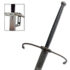 Claymore Lowlander Sword, Antiqued – Functional 6 ft Sword