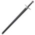 Templar Knight Sword with Iconic Red Cross