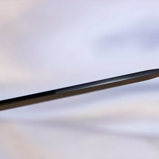 Silver Bonji Koshirae Tamahagane Juka Choji Hamon Katana