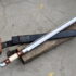 Long Blade Saxon/Viking Seax Sword with Bone Handle