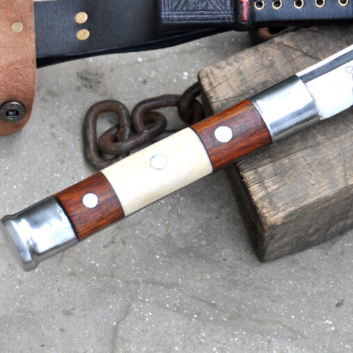Long Blade Saxon/Viking Seax Sword with Bone Handle