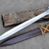 Ancient Greek Xiphos Sword with Steel Crossguard