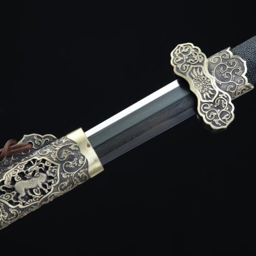 Kirin Tang Jian Sword Chinese Folded Steel