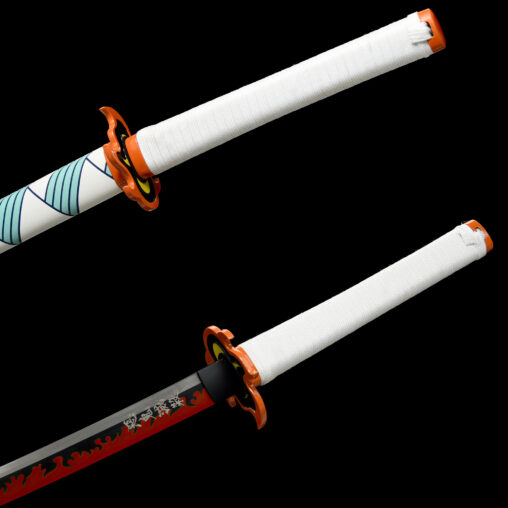 Rengoku’s T10 Steel Demon Slayer Sword