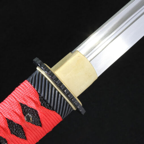 Dojo Pro 1060 Steel Tanto #4 (Red)