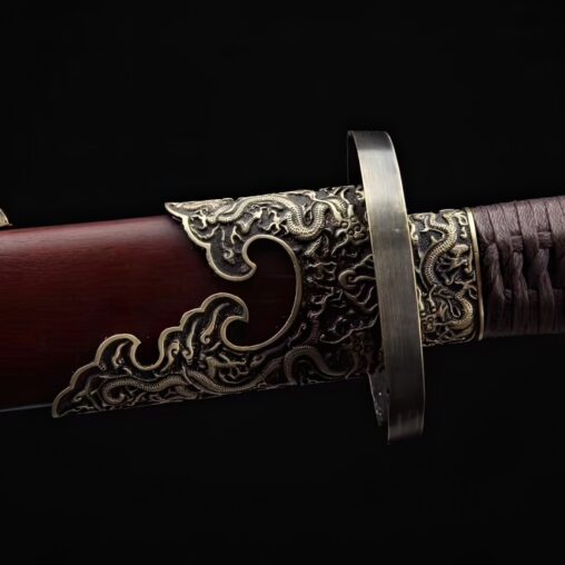 Dragon Dao Hazuya Polish Folded Steel Blade