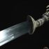 Hailong Dao Sword Dragon Design Pattern Steel