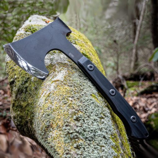 Hundr Hatchet with Convex Blade Edge