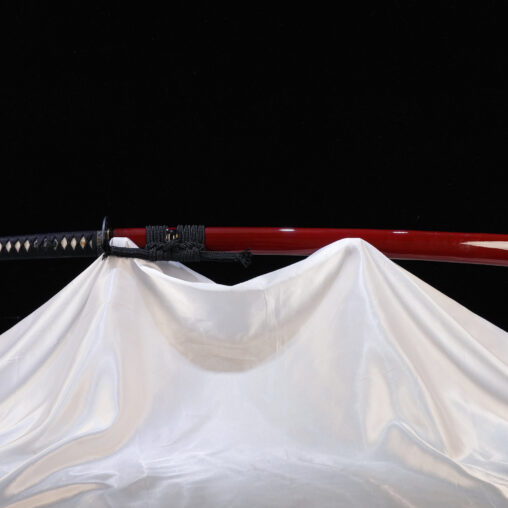 Nagamaki/Katana Crucible Steel Clay Temper