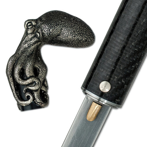 Octopus Carbon Fiber Cane Sword