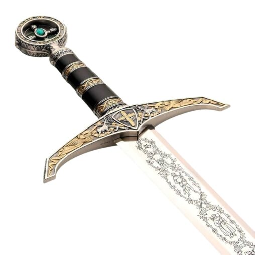 Silver Gold Medieval Robin Hood