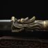 Sword Dragon Fumoren Jian Pattern Steel Ebony Blade