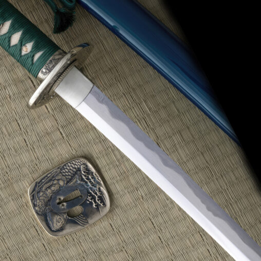 Taikyu Katana Turbulent Wave Motif