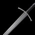 Euro #1 Two Handed Medieval Long Sword with Double Fullers