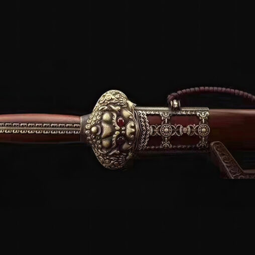 YongLe Jian Folded Steel with Genuine Hamon