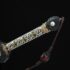 Yueshen Jian Damascus Steel Sword Pattern Pure Copper Scabbard