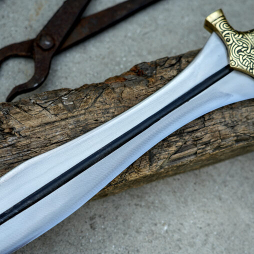 Mythical Achilles Sword with Leaf-Shape Blade
