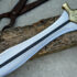 Mythical Achilles Sword with Leaf-Shape Blade