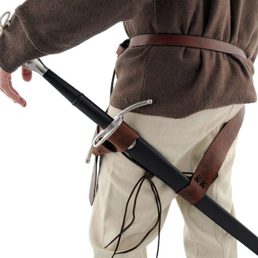 Broadsword Belt Left Hand 13th Century Style