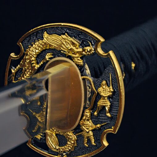 Samurai 1095 Carbon Steel Katana Folded Steel Blade Sword